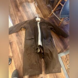 Mens The Australian Outback collection oil slicker size Large like new!